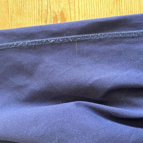 Carve Designs Womens Size Small Navy Blue Cropped Leggings Workout Casual Pullon - Picture 5 of 9